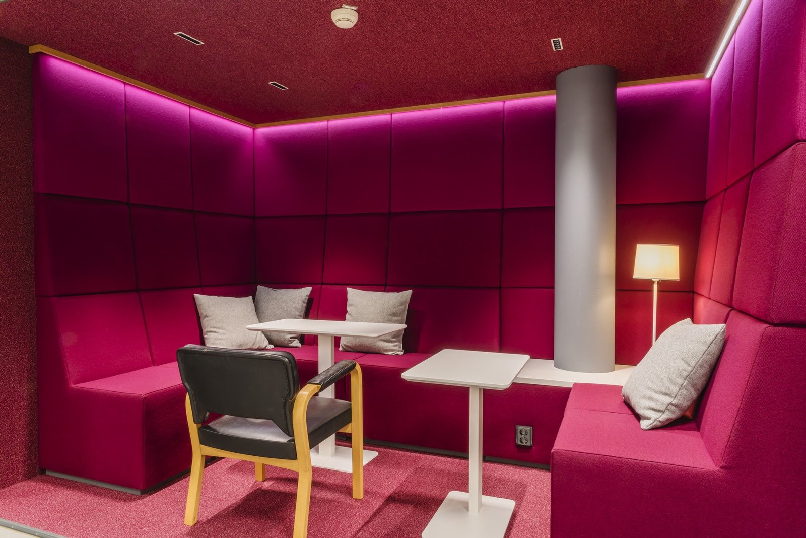 Acoustic study: INTO furniture reduces office noise pollution - Nordea