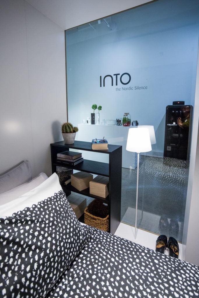 SLEEPING POD - POP UP showroom - INTO the Nordic Silence