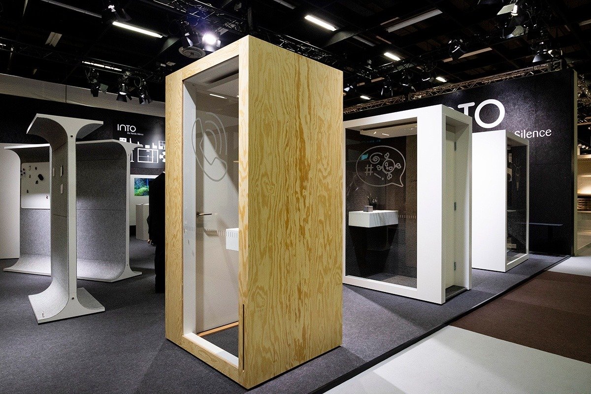 Thank you for visiting our stand in Orgatec - INTO the Nordic Silence stand and POD PHONEs