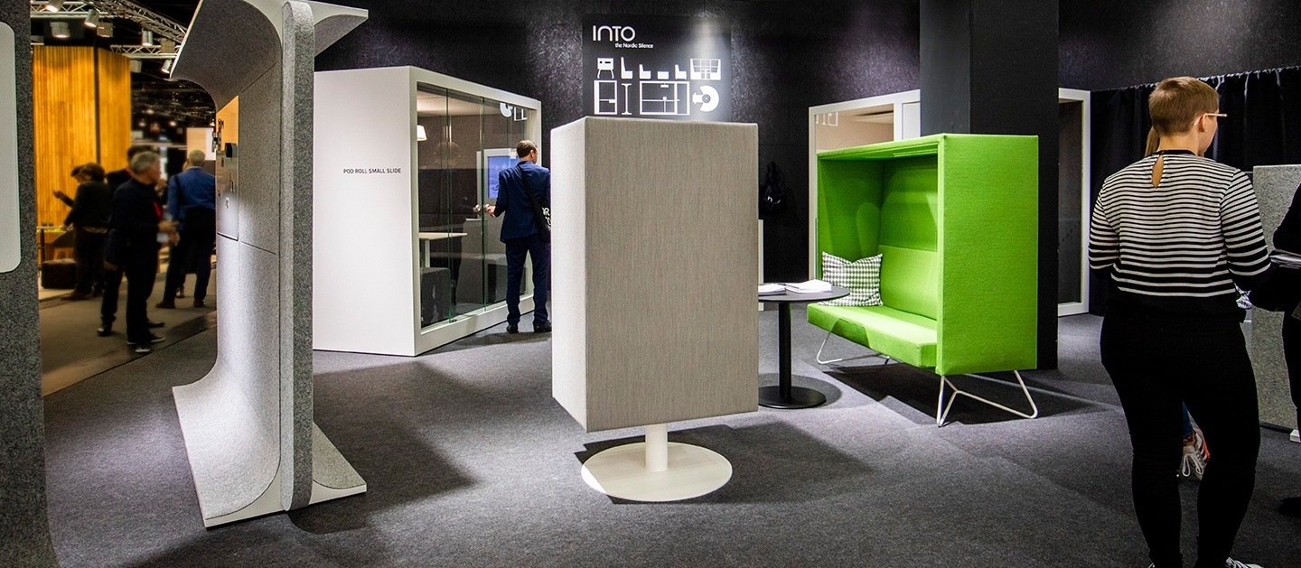 Thank you for visiting our stand in Orgatec - INTO the Nordic Silence exhibition booth