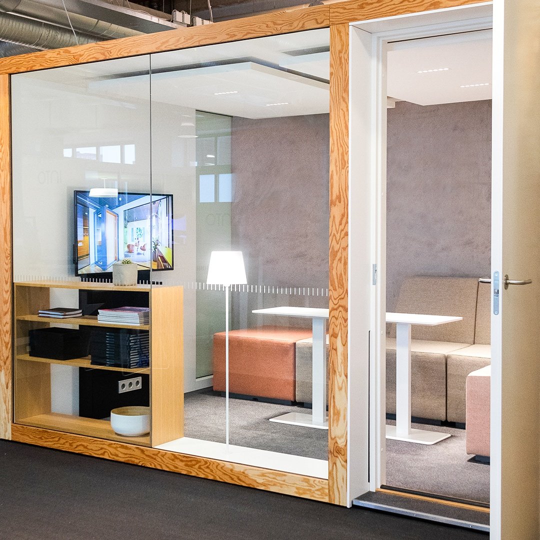 Lease an acoustic office phone booth - POD 4 - INTO the Nordic Silence